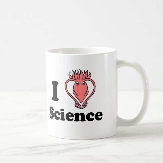 I Squid Science Coffee Mug (Right)