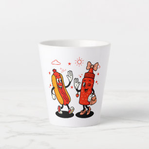 I Squirt On Juicy Wieners Adult Humor Funny Latte Mug