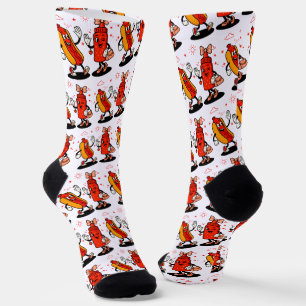 I Squirt On Juicy Wieners Adult Humour Funny Socks
