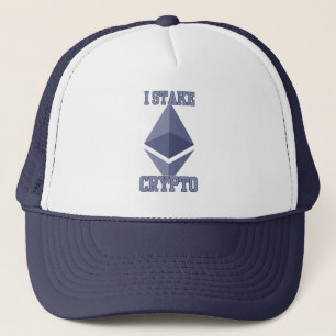 I Stake Crypto Ethereum Validator Vision Builders Trucker Hat