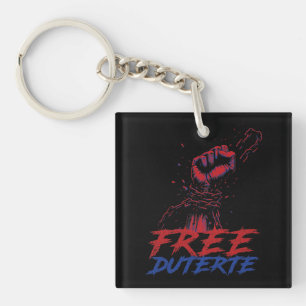 I Stand For Duterte Free DU30 Free Duterte Key Ring
