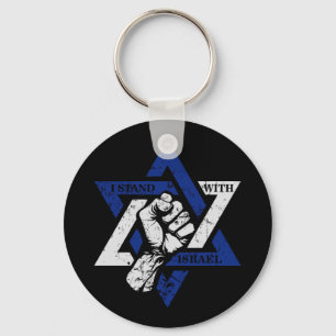 I Stand For Israel  Key Ring