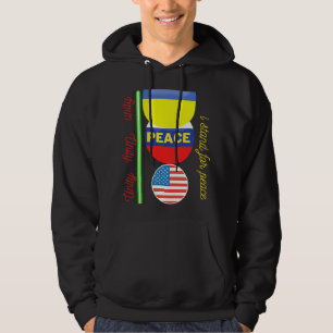 I stand for peace and unity any time hoodie