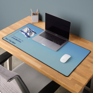 I Stand In Israel Desk Mat
