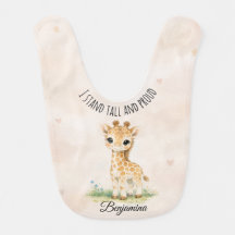 I Stand Tall and Proud” Dreamy Little Giraffe Baby