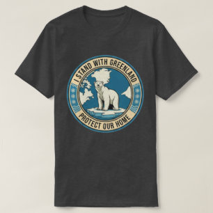 I Stand With Greenland Polar Bear T-Shirt