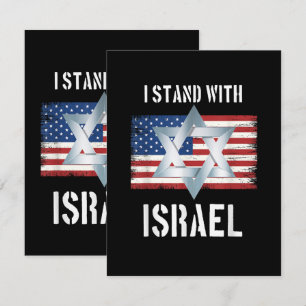 i stand with israel announcement
