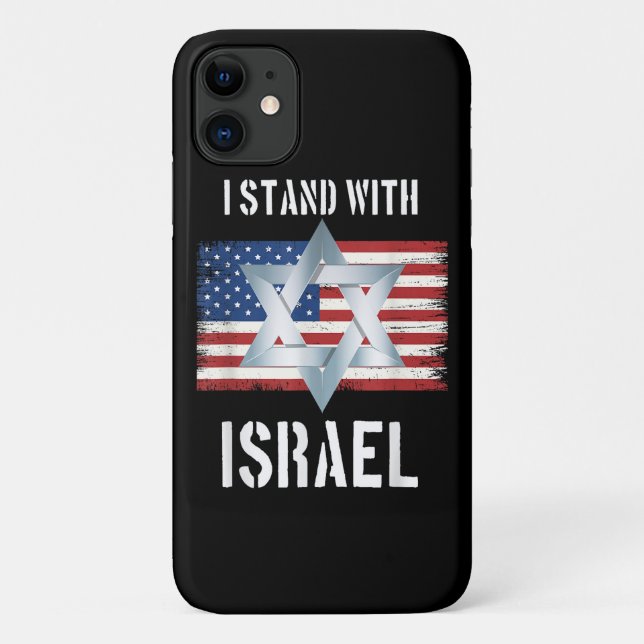 i stand with israel Case-Mate iPhone case (Back)