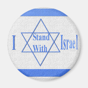I Stand With Israel Magnet