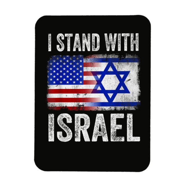 I Stand with Israel Magnet (Vertical)