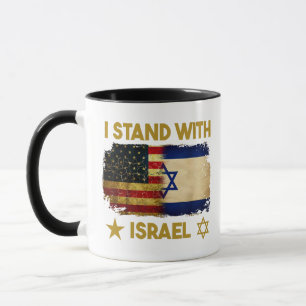 I Stand With Israel Shirt I Stand With Israel Amer Mug
