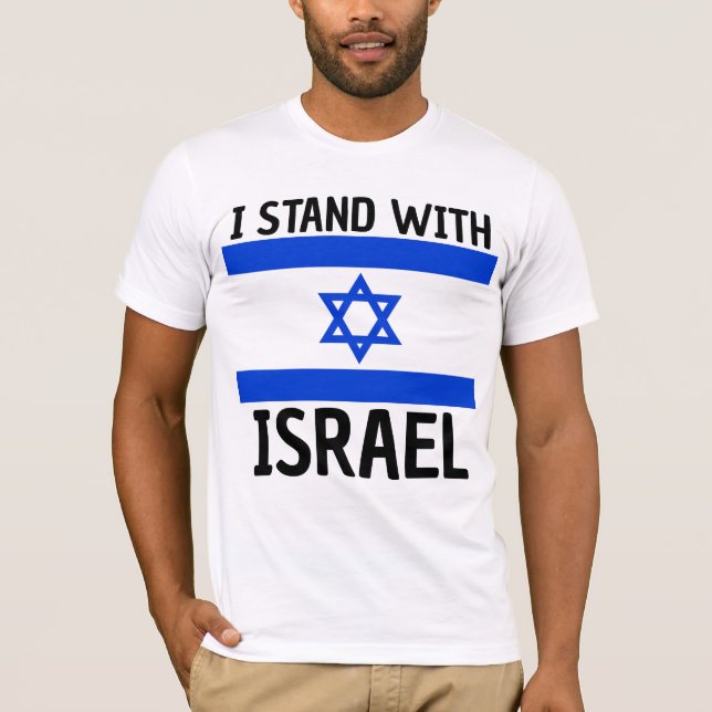 I STAND WITH ISRAEL T-SHIRTS (Front)