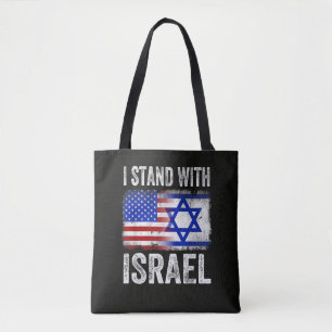 I Stand with Israel Tote Bag