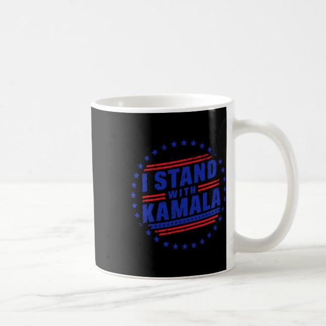 I Stand With Kamala Election 2024  Coffee Mug (Right)