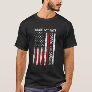 I Stand With NYS Correction Officers, Stand with N T-Shirt