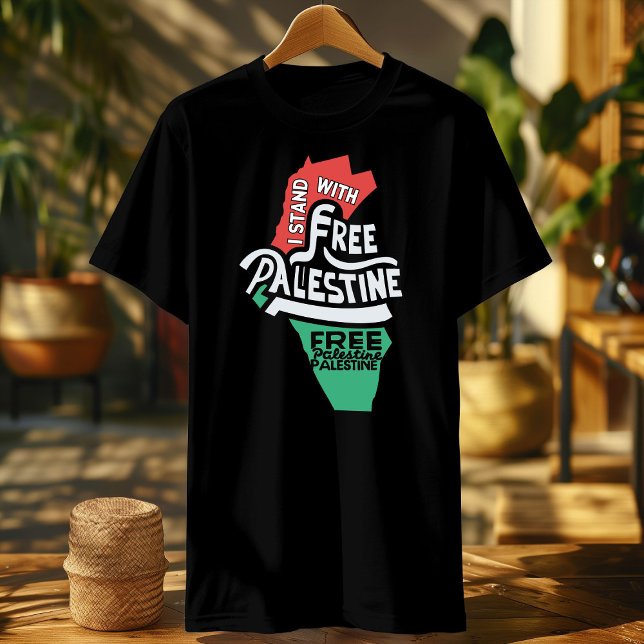 i stand with palestine free plaestine  T-Shirt (Creator Uploaded)