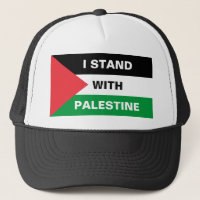 I stand with Palestine text Palestine flag custom