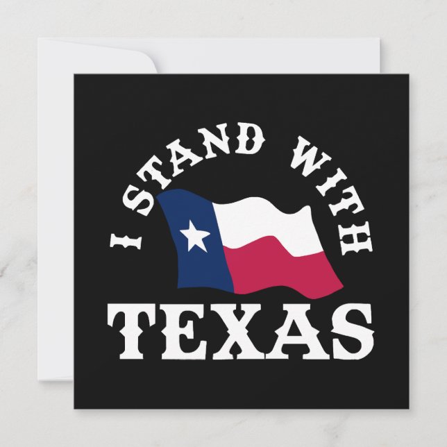 I Stand With Texas (Front)