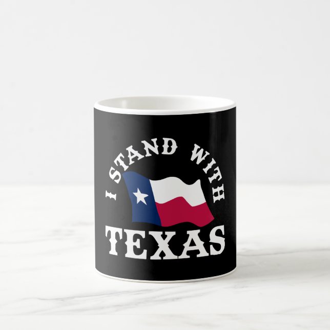 I Stand With Texas Coffee Mug (Center)