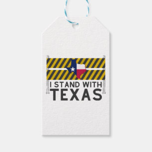 I Stand With Texas Gift Tags