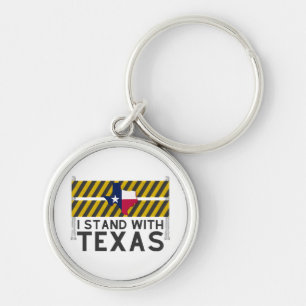 I Stand With Texas Key Ring