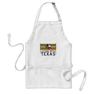 I Stand With Texas  Standard Apron
