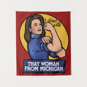 I stand with that woman from Michigan Tapestry