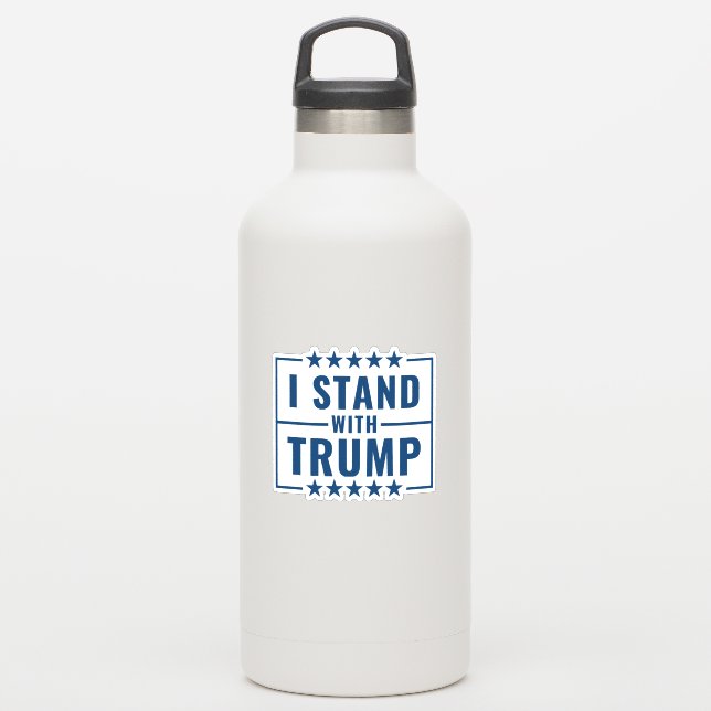I Stand With Trump 2024 (Waterbottle)