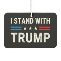  I Stand With Trump American Flag