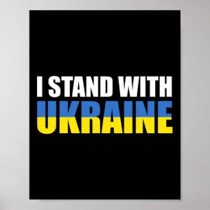 I Stand With Ukraine 16 Poster