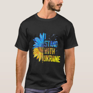 I Stand With Ukraine 2025 Shirts Ukrainian Flag Fr