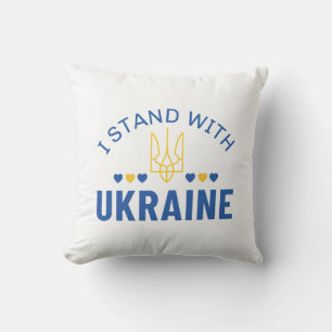 I Stand With Ukraine Cushion
