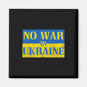 I Stand With Ukraine No War In Ukraine Support Ukr Magnet