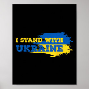 I Stand With Ukraine Patriot - Support Ukraine Poster