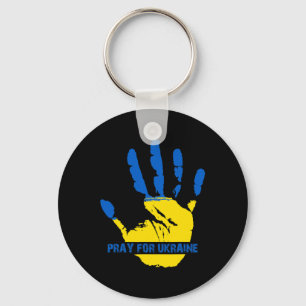 I Stand With Ukraine Pray For Ukraine  Key Ring