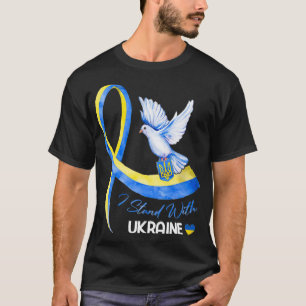 I Stand With Ukraine shirt Peace in Ukraine Dove F