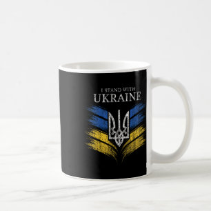 I Stand With Ukraine Show Support With This Ukrain Coffee Mug