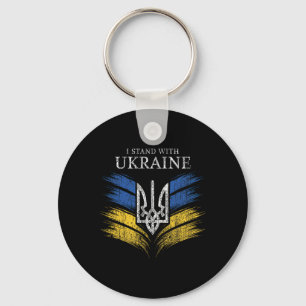 I Stand With Ukraine Show Support With This Ukrain Key Ring