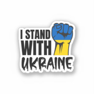 I Stand With Ukraine Solidarity Ukraine Flag