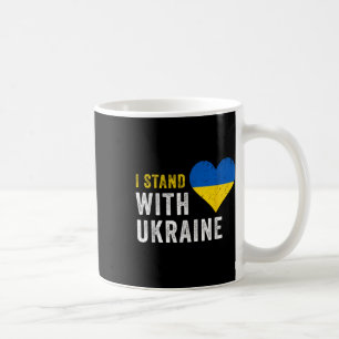 I Stand With Ukraine _ Stop Putin Stop War Support Coffee Mug
