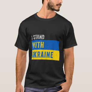 I Stand With Ukraine _ Stop Putin Stop War Support T-Shirt