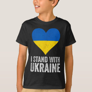 I Stand With Ukraine _ Stop Putin Stop War Support T-Shirt