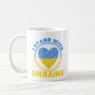 I STAND WITH UKRAINE - SUPPORT COFFEE MUG