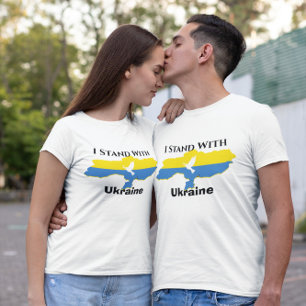 I Stand With Ukraine Support T-Shirt