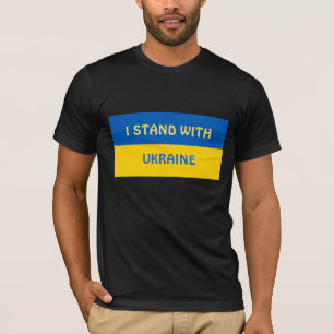 I Stand with Ukraine   Support   T-Shirt