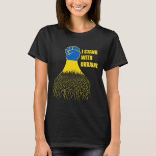 I Stand With Ukraine - Support Ukraine - Pray For T-Shirt