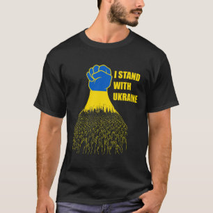 I Stand With Ukraine - Support Ukraine - Pray For T-Shirt