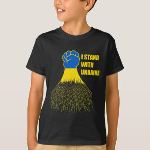 I Stand With Ukraine - Support Ukraine - Pray For  T-Shirt
