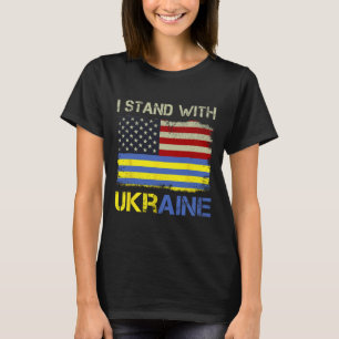 I Stand With Ukraine Support Ukraine T-Shirt