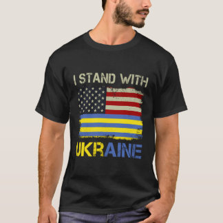 I Stand With Ukraine Support Ukraine T-Shirt